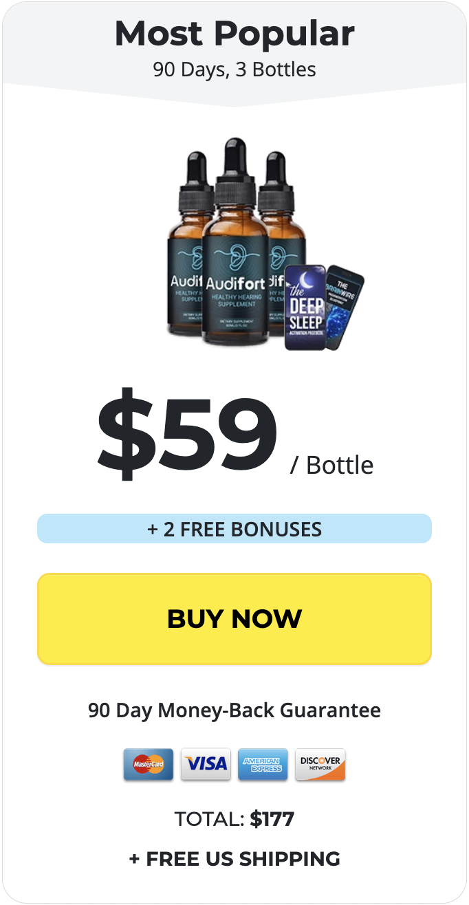 Audifort 180 day supply pricing